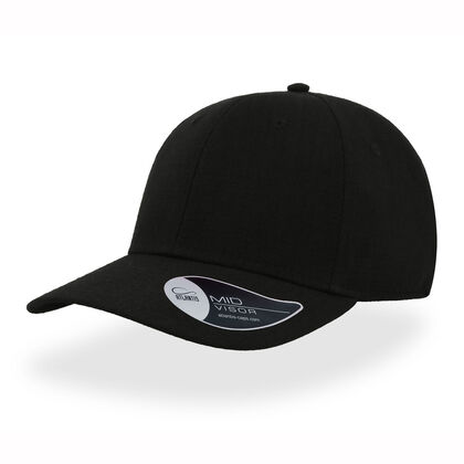 Еластична черна шапка С3562-1