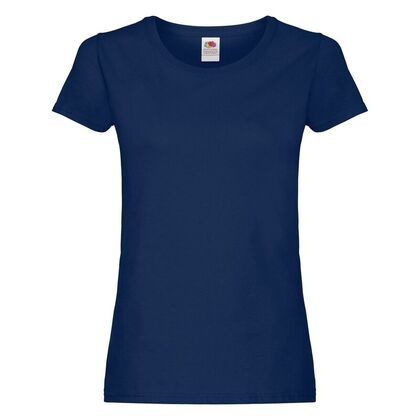 Ежедневна дамска тениска в тъмно синьо С75-4