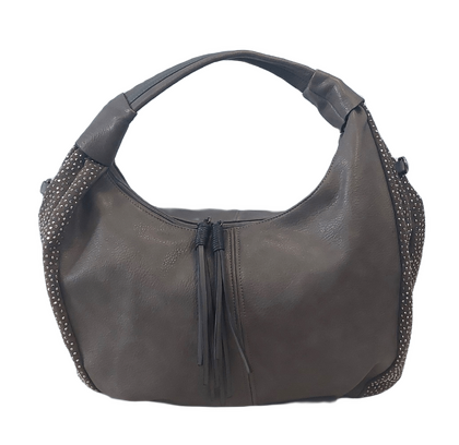 Елегантна дамска чанта с камъчета М003
