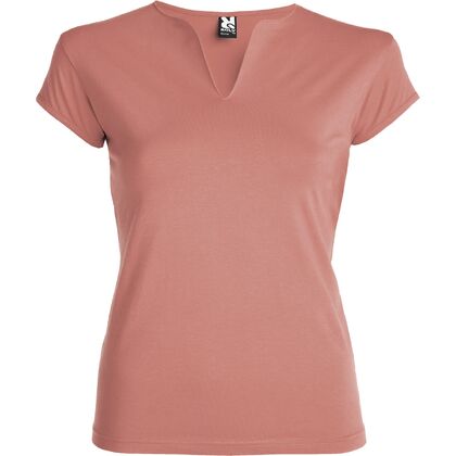 Дамска блуза цвят оранжева глина С361-7