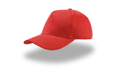 Червена детска шапка изчистен модел С3588-3