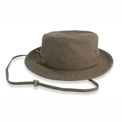 Туристическа шапка в цвят олива С3559-1