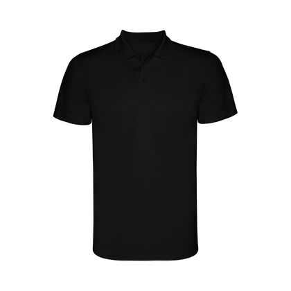 Детска черна риза от полиестер С580-5