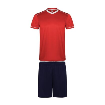 Детски футболен комплект червено и синьо С1258-2