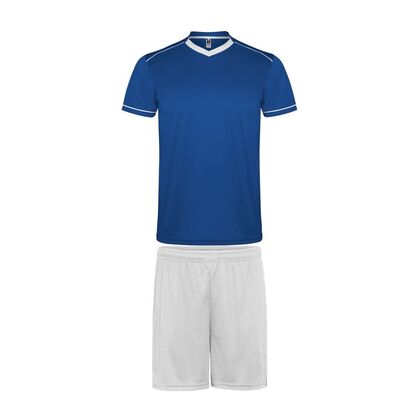 Детски футболен комплект синьо и бяло С1258-5