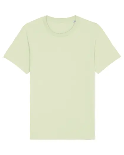 Бледо зелена тениска от Био памук С1995-14Д