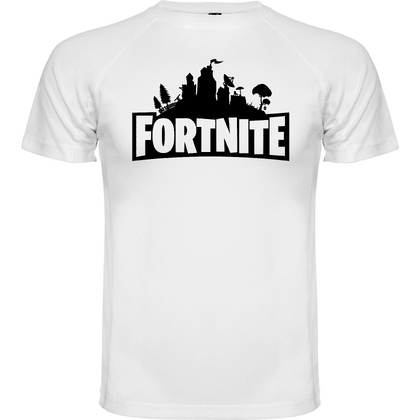 Бяла тениска Fortnite Н054