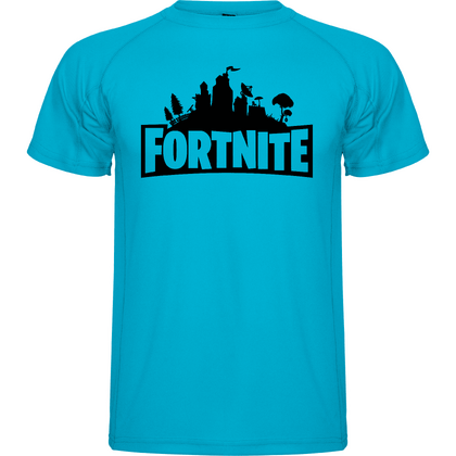 Синя тениска Fortnite Н055