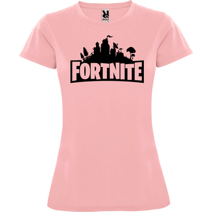 Розова дамска тениска Fortnite K045