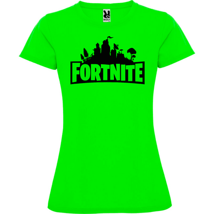 Зелена дамска тениска Fortnite K046