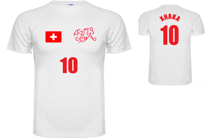 Футболна тениска на Швейцария Н062