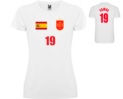 Дамска футболна тениска на Испания К054