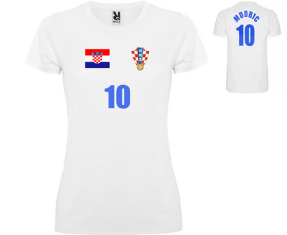 Дамска футболна тениска на Хърватия К055