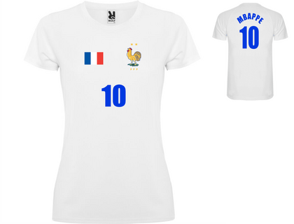 Дамска футболна тениска на Франция К065