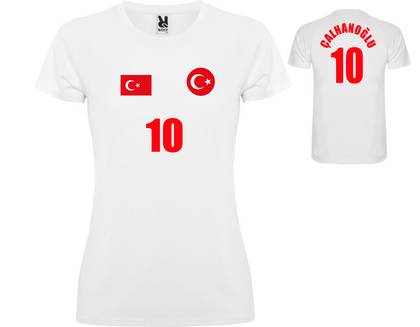 Дамска футболна тениска на Турция К070