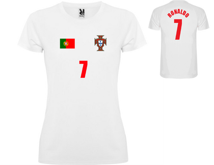 Дамска футболна тениска на Португалия К072