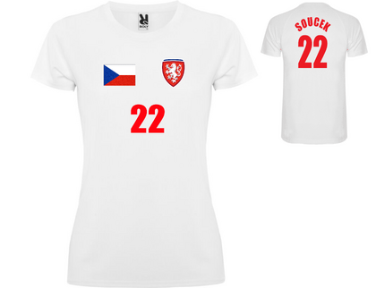 Дамска футболна тениска на Чехия К073